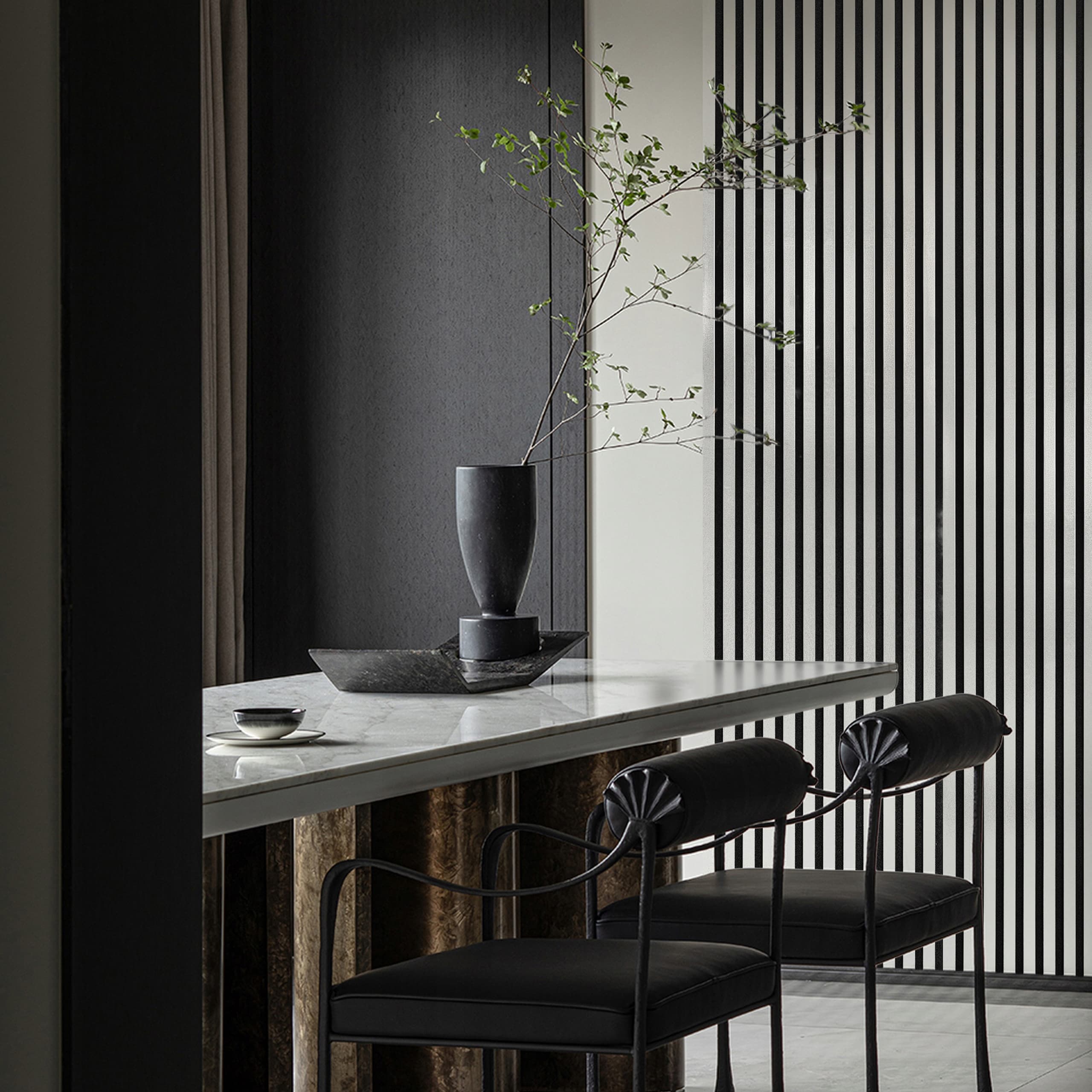 Lamelové panely PREMIUM – Broušená stříbrná